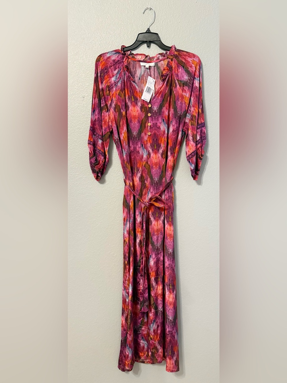 NWT Karyn Seo Watercolor Floral Dress, Size M
